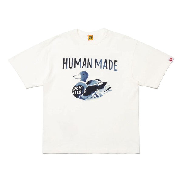

Футболка ningen-sei capsule duck graphic t-shirt 'white' Human Made, белый