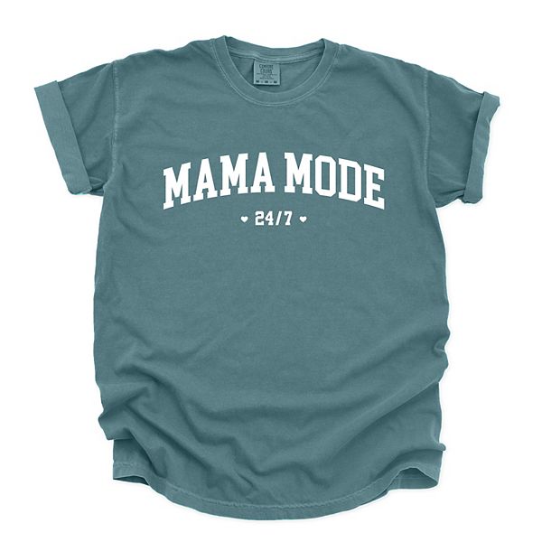 

Футболка Mama mode 24/7 garment dyed Simply Sage Market, Blue Spruce, Зеленый, Футболка Mama mode 24/7 garment dyed Simply Sage Market, Blue Spruce