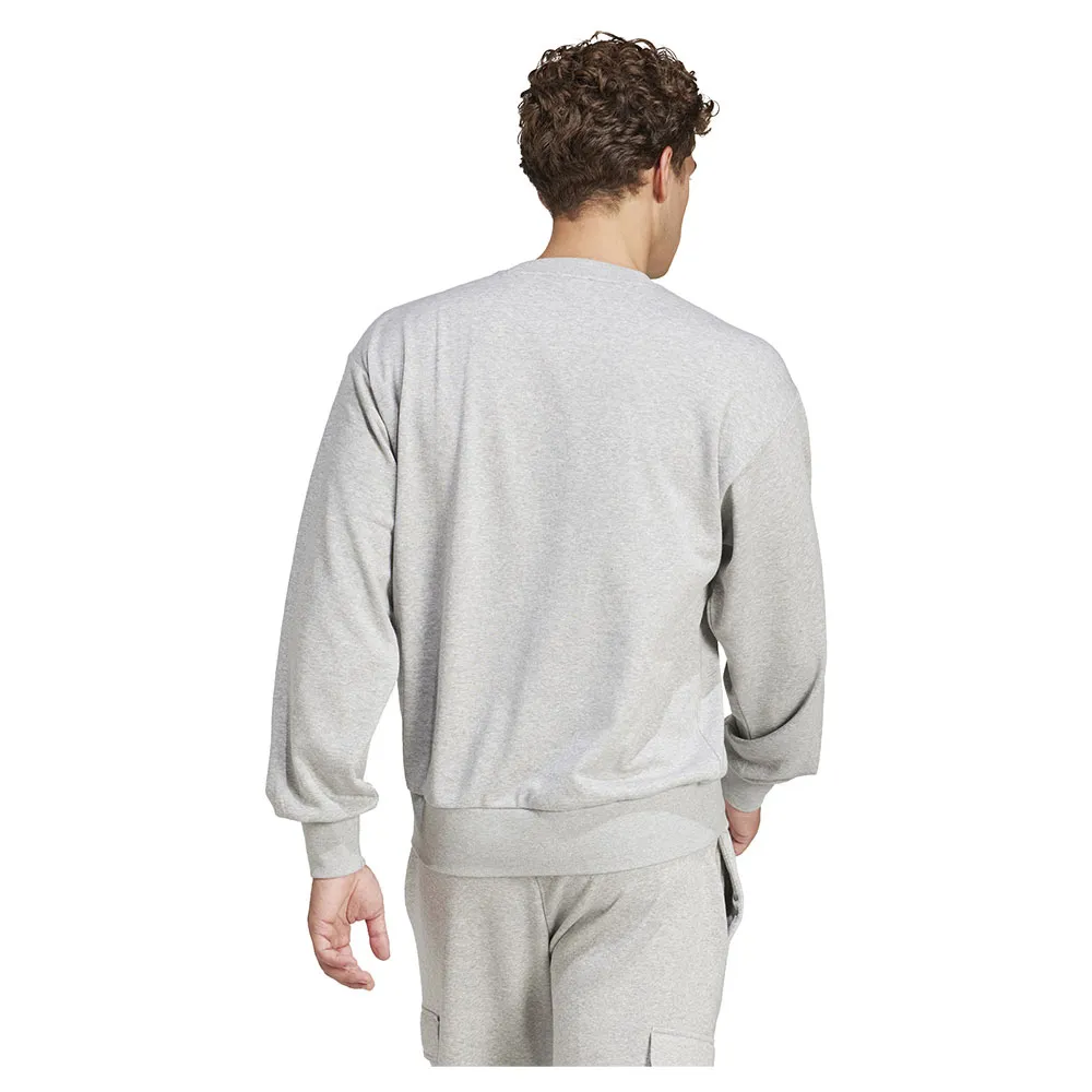 Толстовка adidas Essentials Feelcozy French Terry, серый — фото 2
