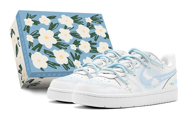 

Женские кроссовки для скейтбординга Nike Court Borough Low, Sky Blue