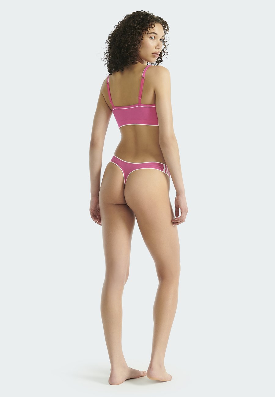 Бюстье Adidas Originals SCOOPED, Lucid Pink/Pink — фото 3