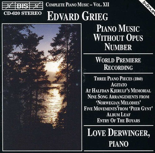 

CD диск Grieg / Derwinger: World Premiere Recording / Piano Music