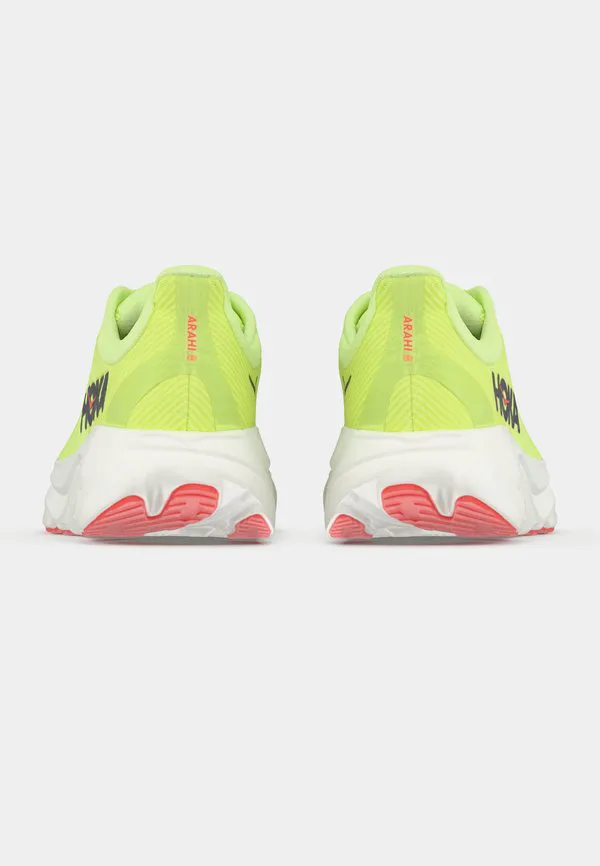 Кроссовки для бега по шоссе arahi 8 Hoka, Neon Yuzu/Neon Flame — фото 4