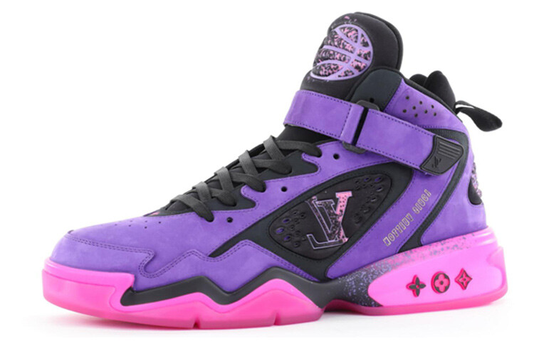 

Кроссовки Louis Vuitton Trainer 2 Lifestyle, фиолетовый/розовый
