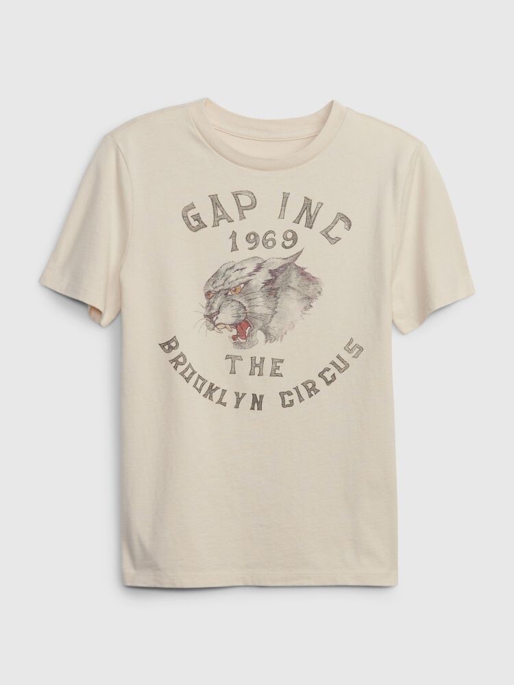 

Детская футболка Gap, бежевый