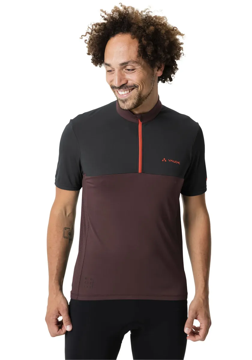 

Велосипедная майка VAUDE "MEN'S MATERA HZ TRICOT", 3 задних кармана, черный
