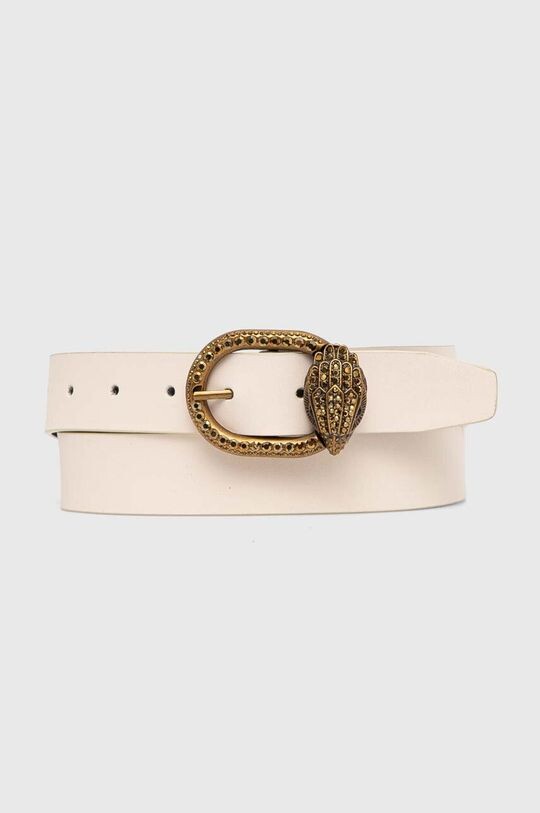 

Кожаный ремень MAYFAIR 30 BELT Kurt Geiger London, бежевый
