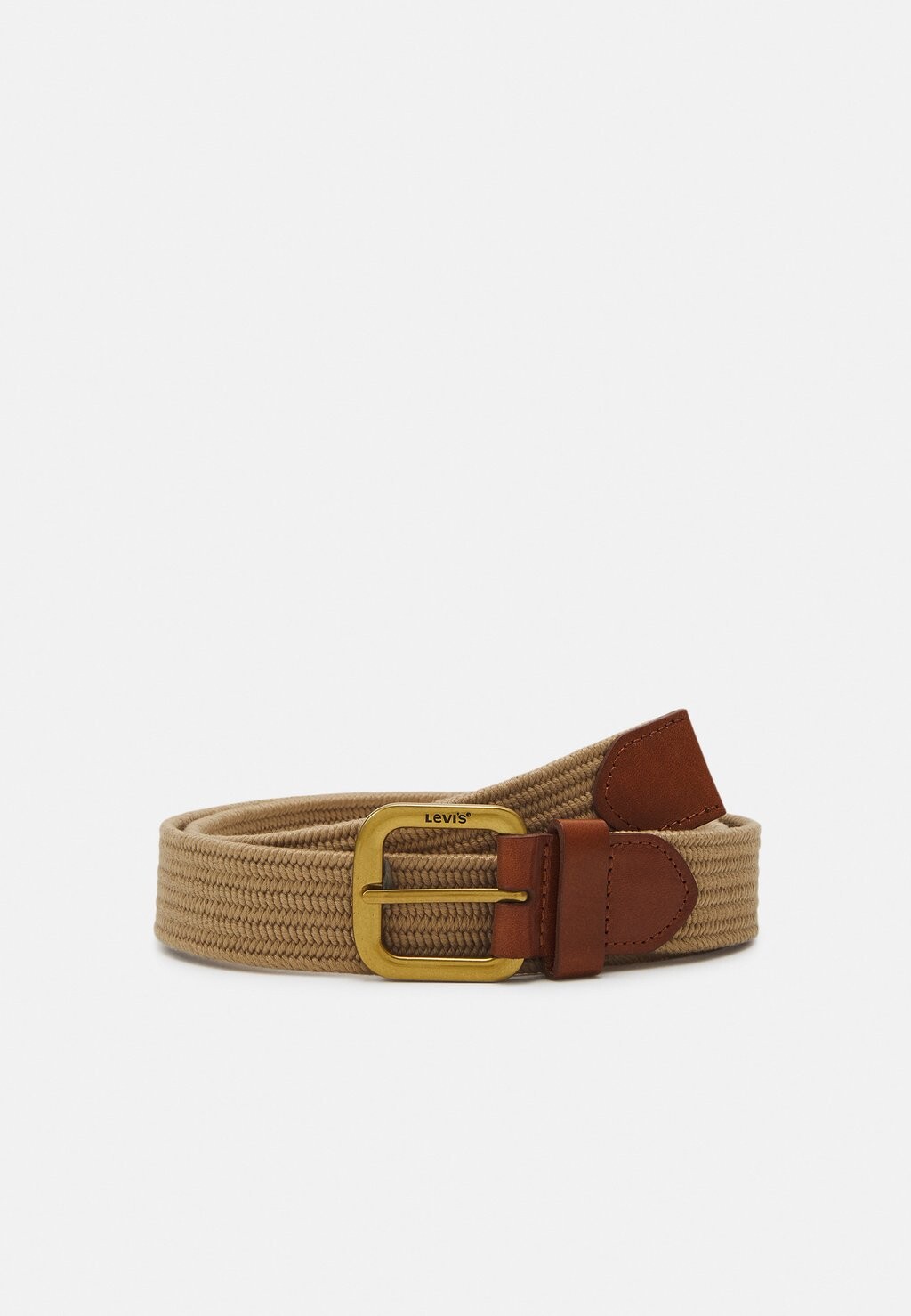 

Ремень Woven Belt Unisex Levi's, цвет light khaki