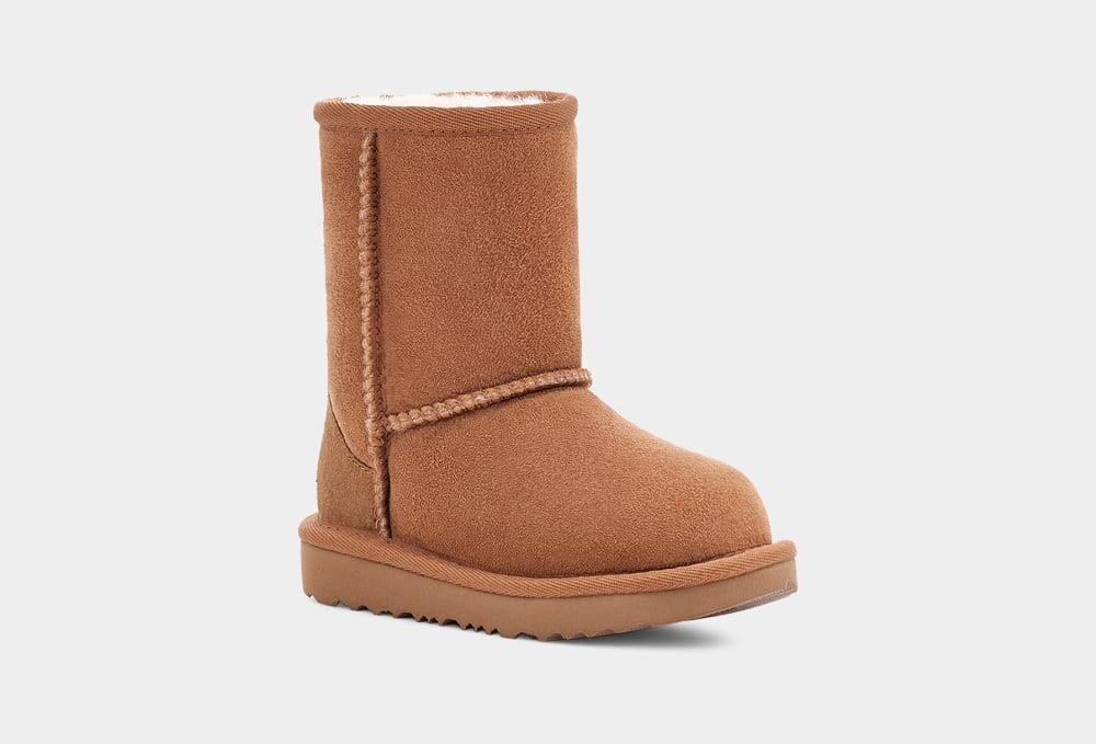 Угги Classic II Boot UGG, коричневый — фото 2