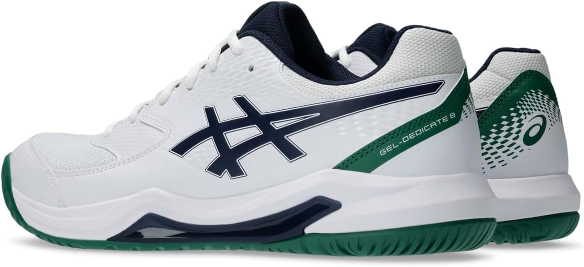 Мужские теннисные кроссовки Asics Gel-Dedicate 8, белый — фото 3