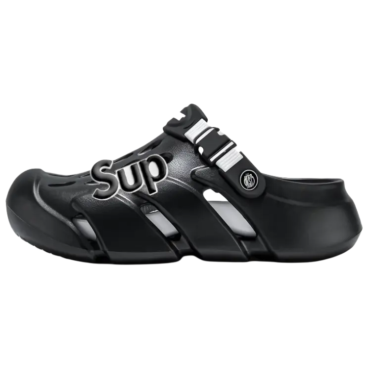 

JEANSWEST Клоги мужские черно-белые, цвет Black White