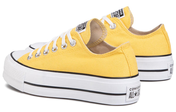 Кроссовки chuck taylor all star lift ox 'yellow white' Converse, желтый — фото 3