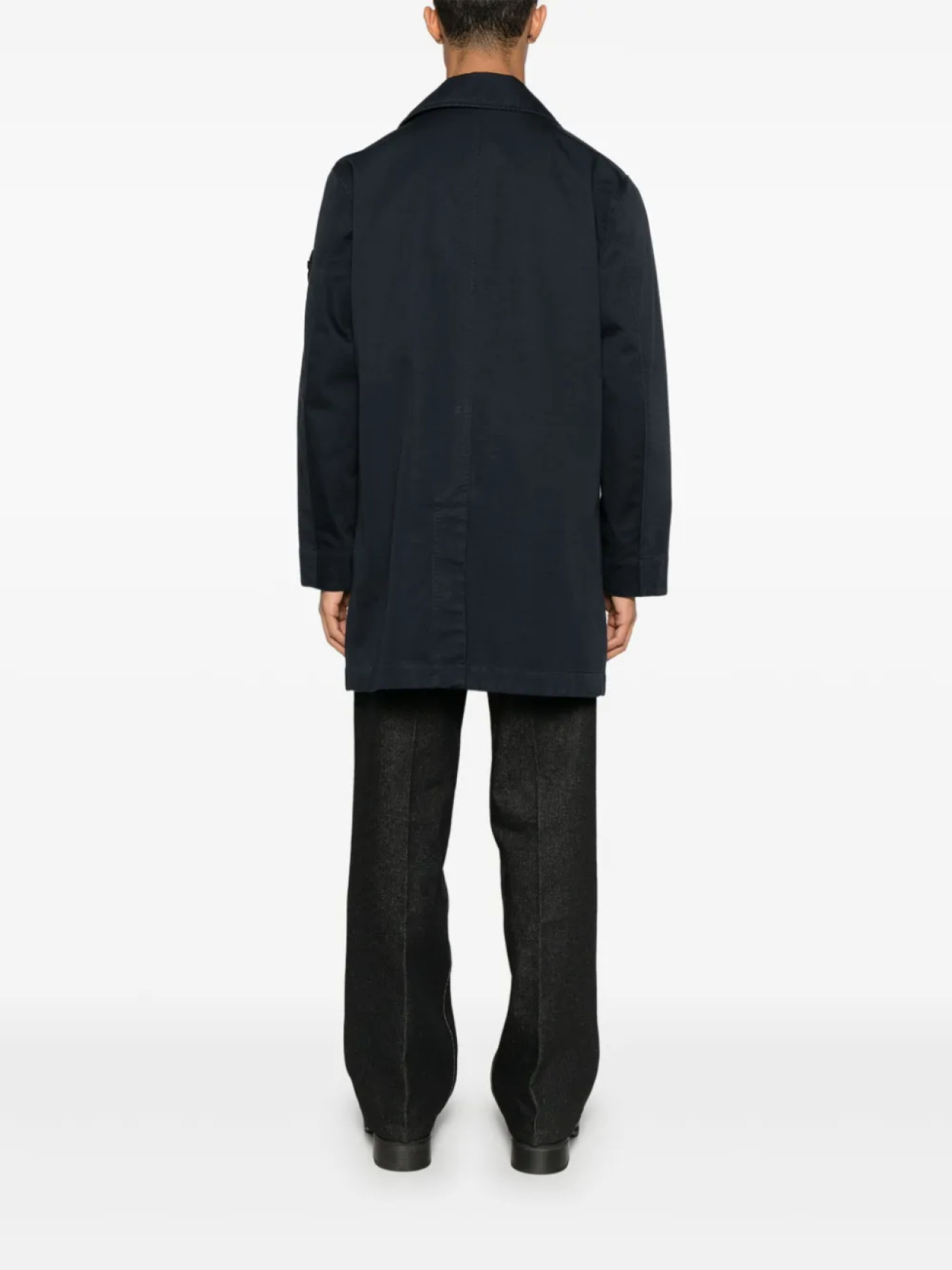 Пальто с эмблемой Stone Island Compass, синий 4. Пальто с эмблемой Stone Is...