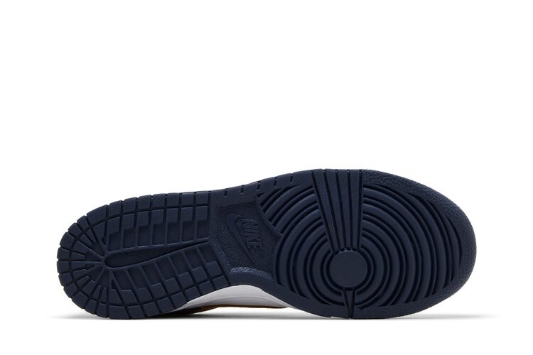 Кроссовки Dunk Low GS, цвет Midnight Navy Wheat — фото 4