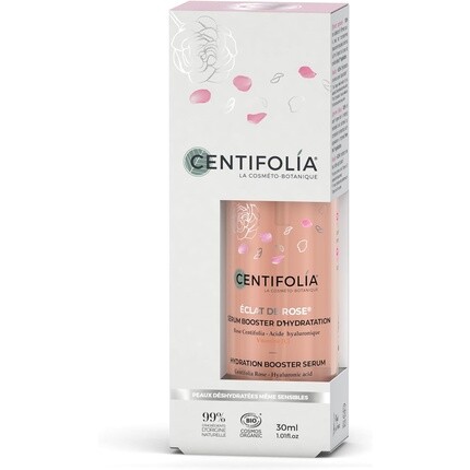 Бустер Centifolia — Rose Hydration Serum Booster органический для нормальной, сухой кожи, 30 мл — фото 2
