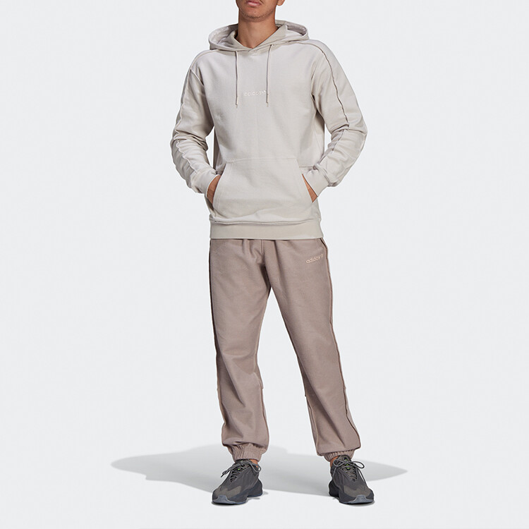 WINTEREASE Толстовка мужская желтая Adidas Originals, цвет White/Varsity Maize — фото 2