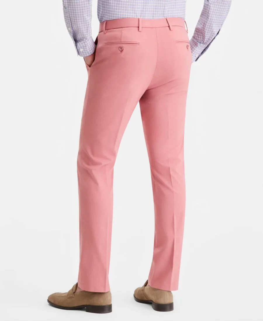 Мужские классические брюки современного кроя Tommy Hilfiger, Coral — фото 3