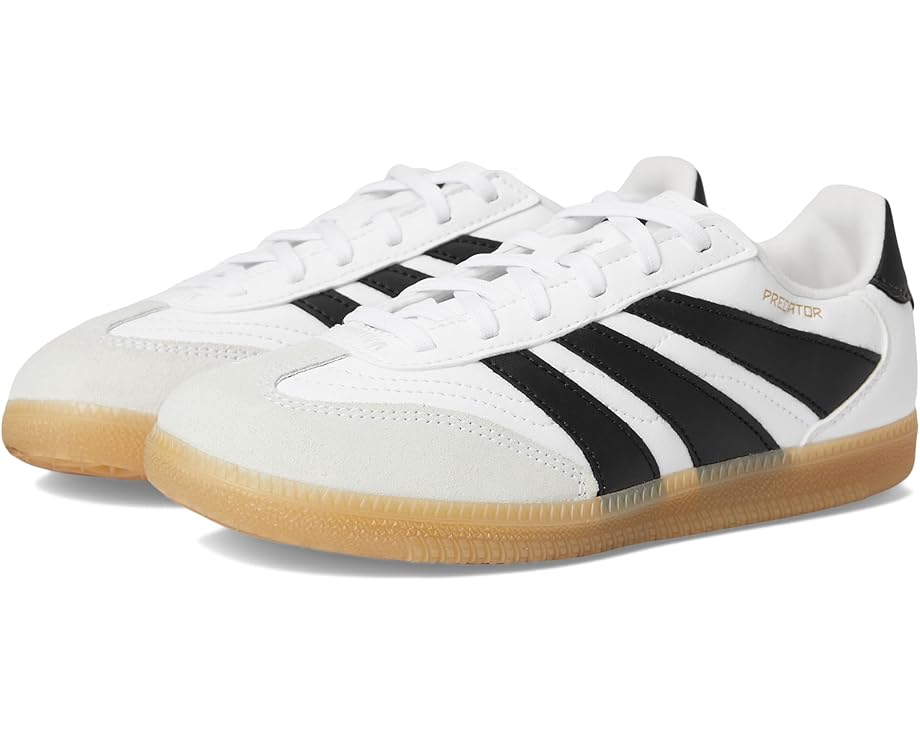 

Кроссовки adidas Kids Freestyle Predator Indoor Soccer Shoes, цвет White/Black/Gold Metallic