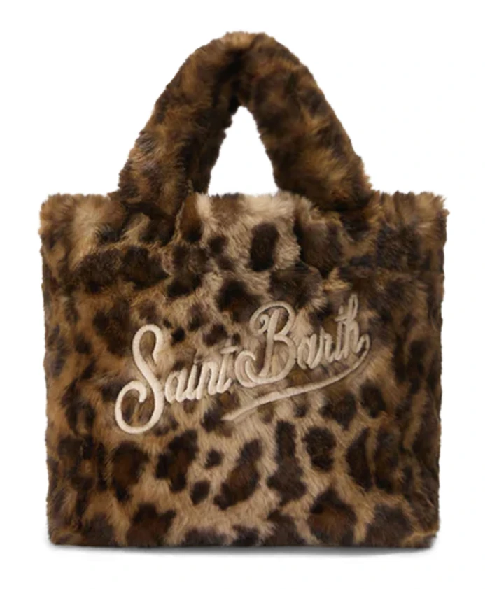 

Миниатюрная мягкая сумочка Vanity Mc2 Saint Barth, коричневый