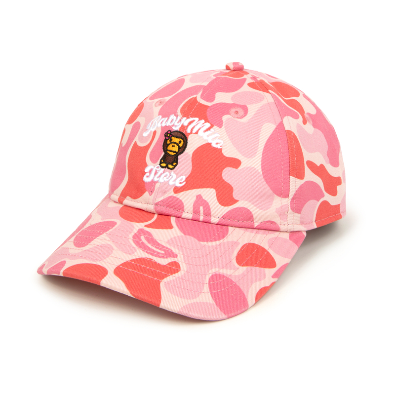 

Хлопковая бейсболка унисекс Aape, розовый pka