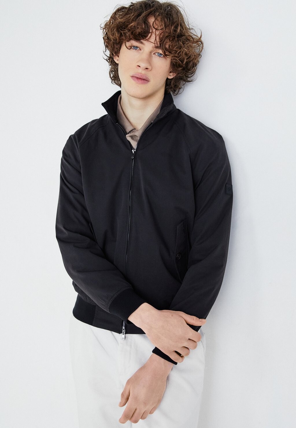 

Куртка-бомбер JPRBLURUDY HARRINGTON Jack & Jones, цвет black