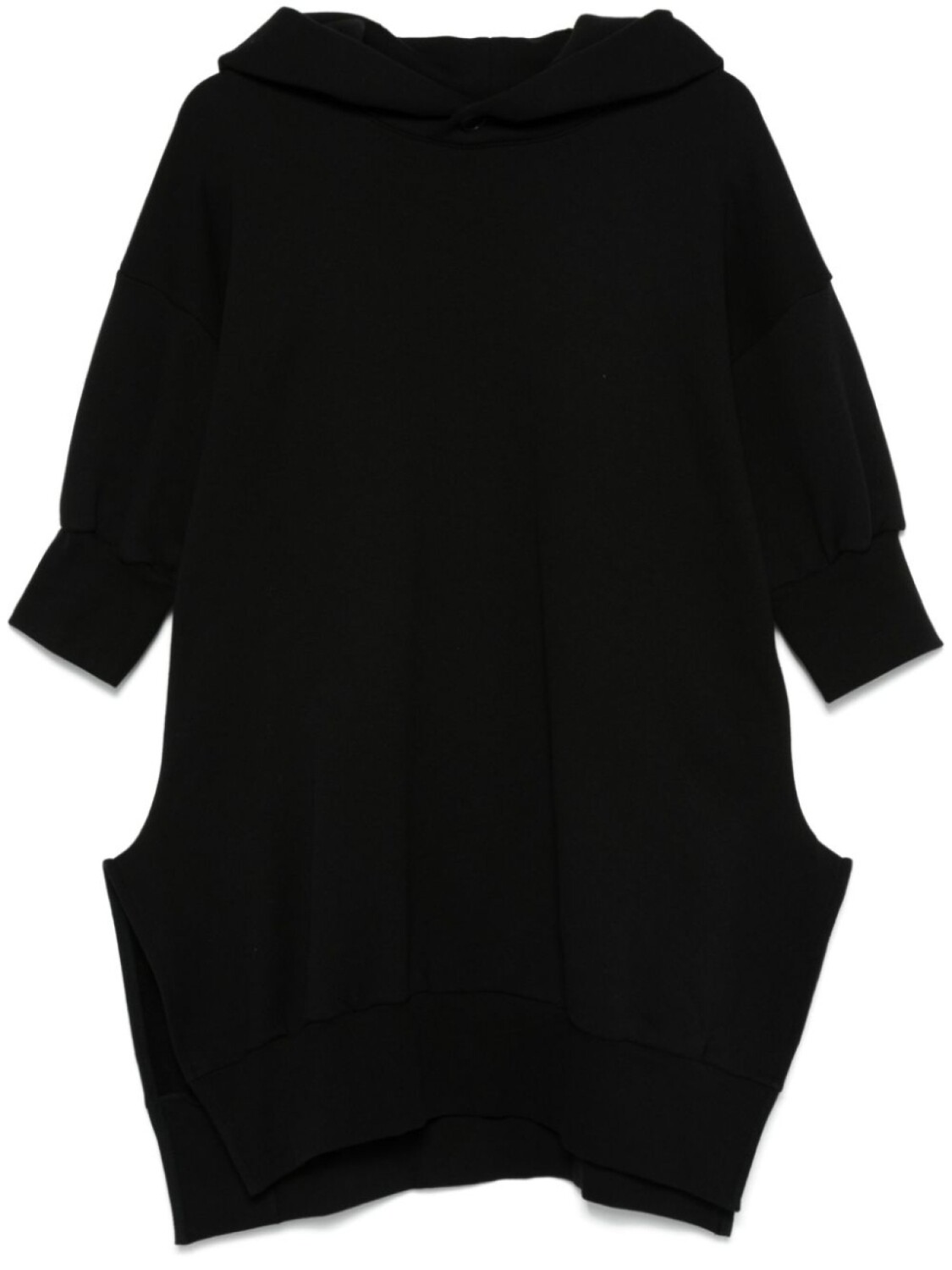 

Yohji Yamamoto худи с короткими рукавами, черный