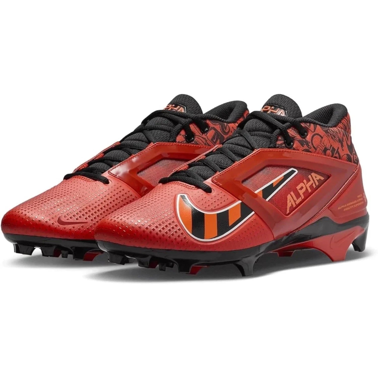 

Футбольные бутсы Nike Alpha Menace 4 Pro FQ3984-600 Mens Picante Red Black NIN850