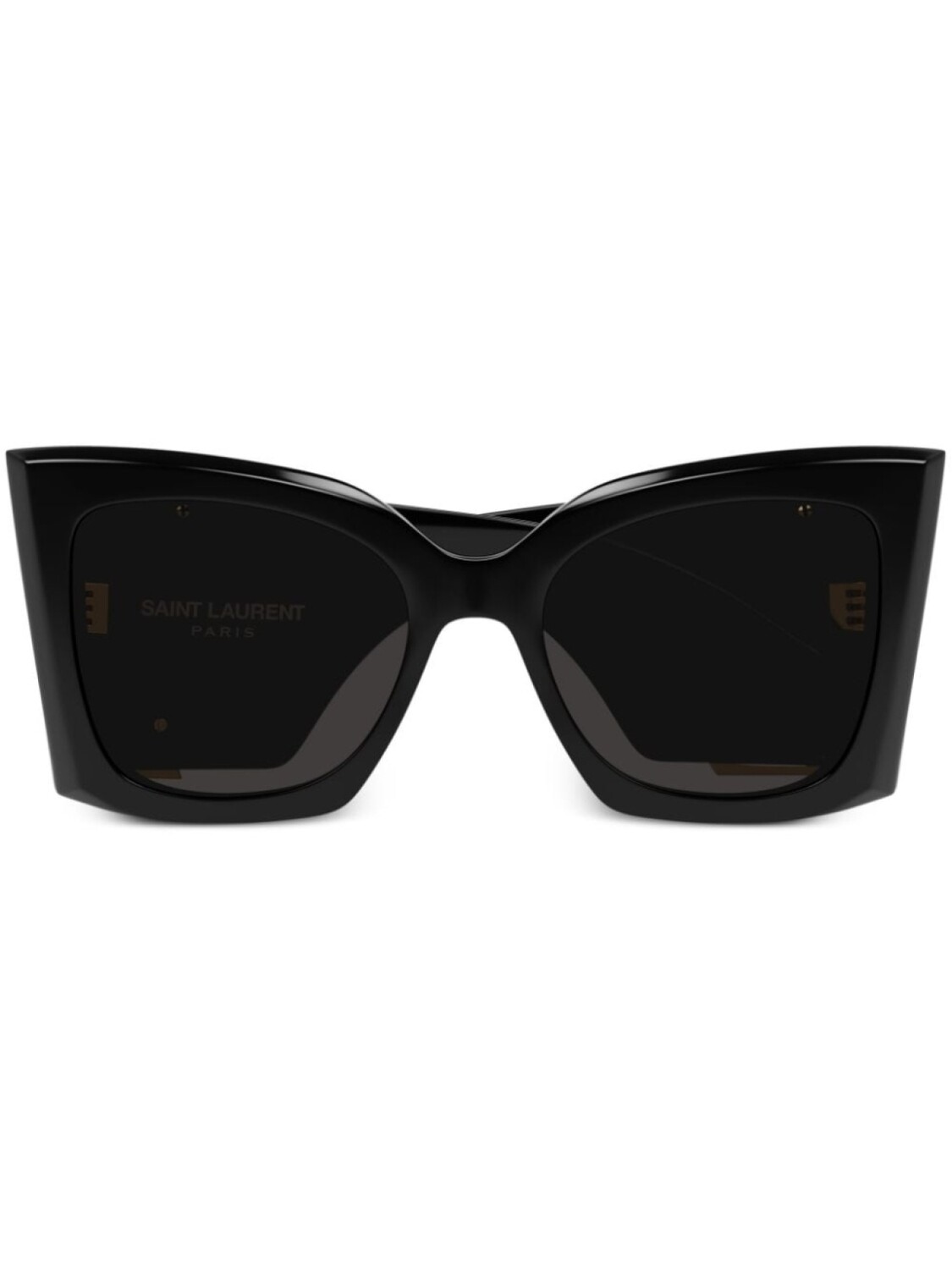 

Saint Laurent Eyewear солнцезащитные очки SLP Blaze в массивной оправе, черный