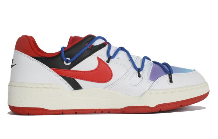 

Кроссовки Nike Full Force Skateboarding Shoes Men Low-top White/red, красный