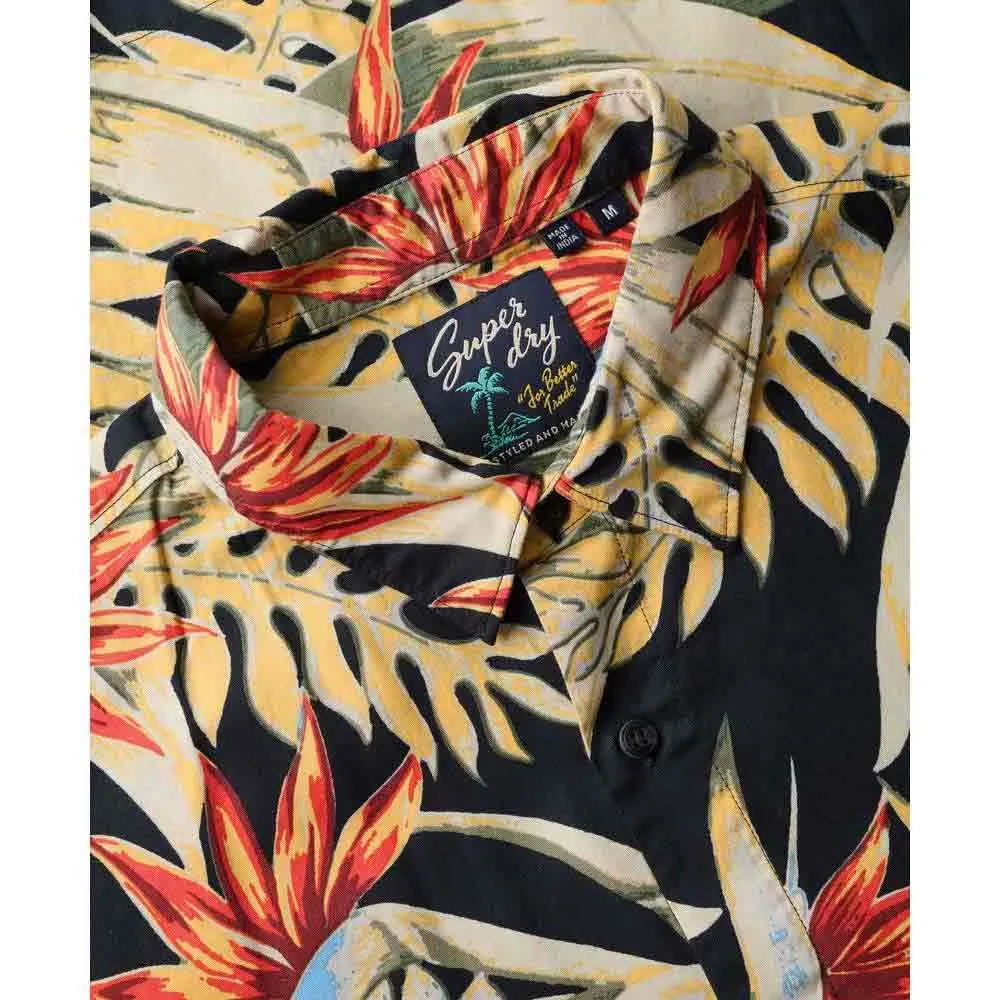 Рубашка с коротким рукавом Superdry Hawaiian Print, разноцветный — фото 3