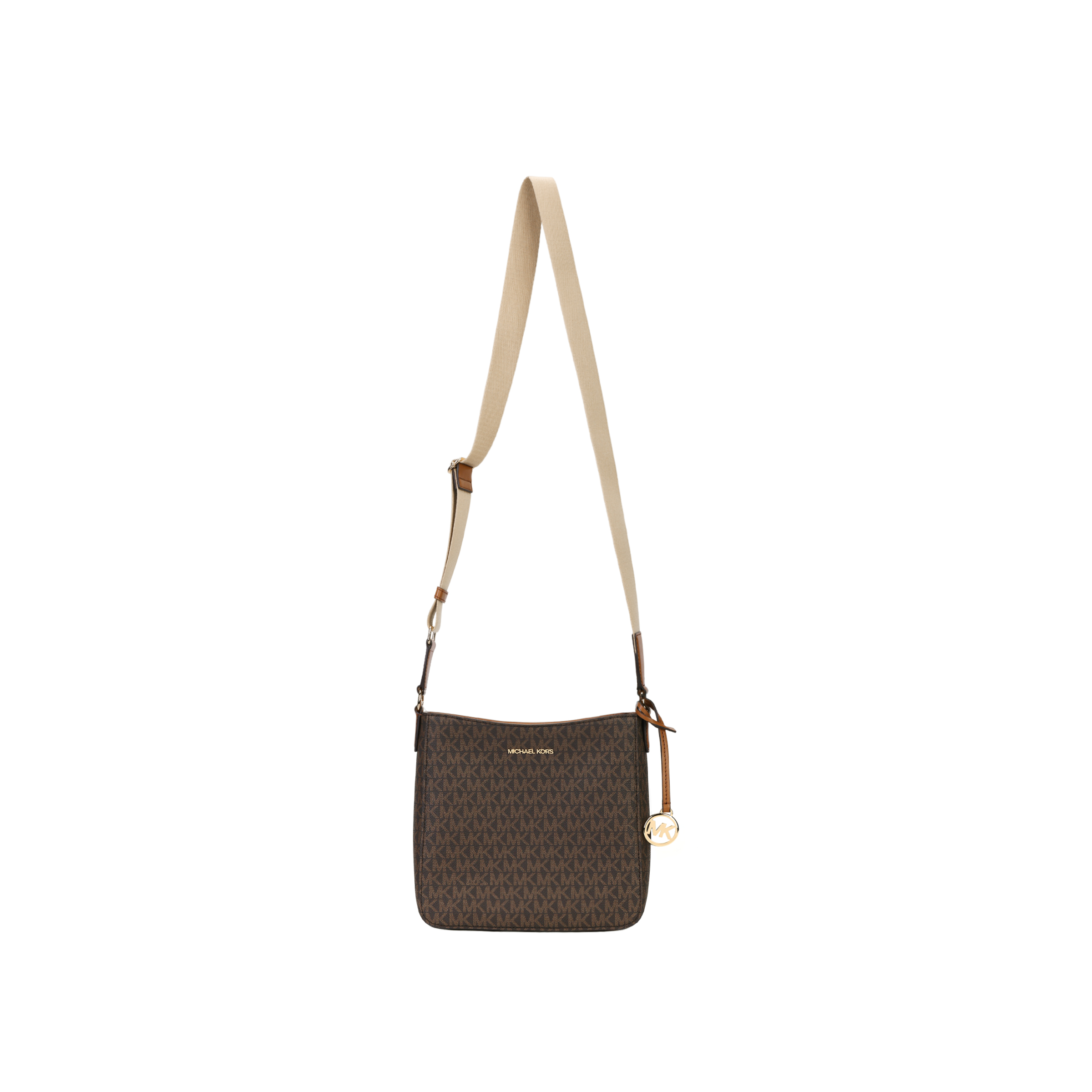 

Сумка-мессенджер Jet Set Travel с маленьким фирменным логотипом MICHAEL KORS