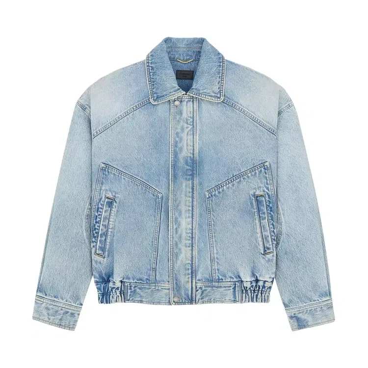 Джинсовая куртка Saint Laurent, синий