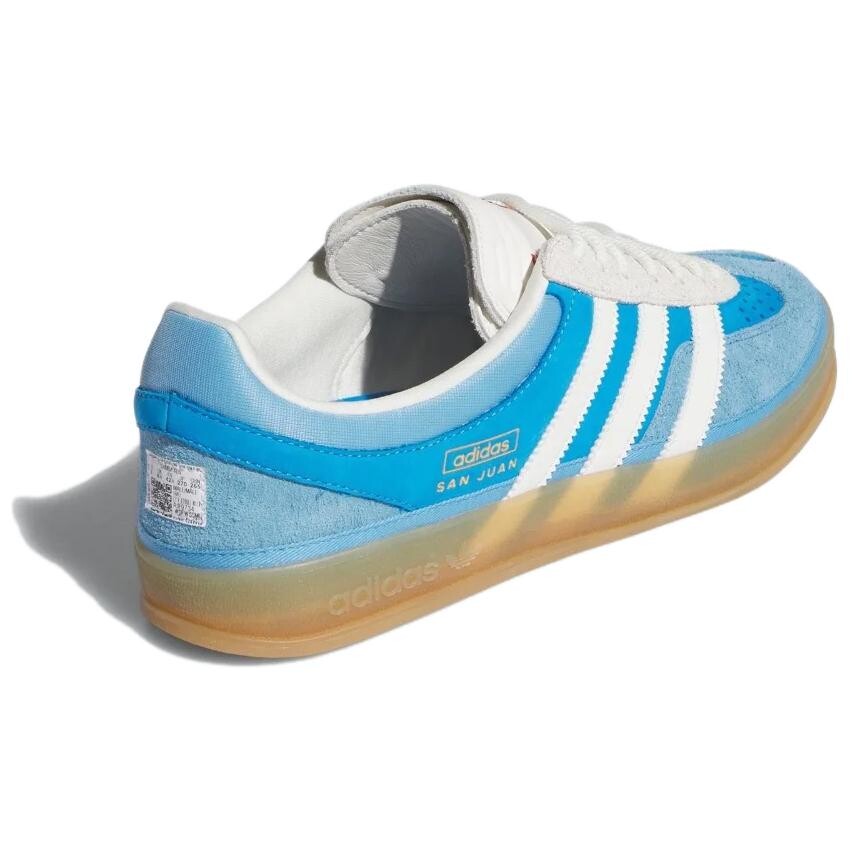 Кроссовки Adidas Gazelle Indoor Bad Bunny San Juan, синий — фото 4