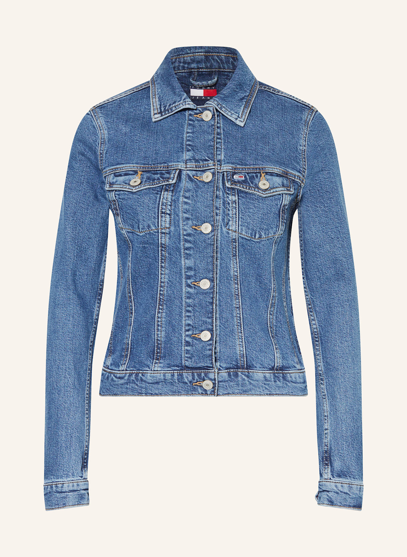 

Джинсовая куртка вивиан Tommy Jeans, синий