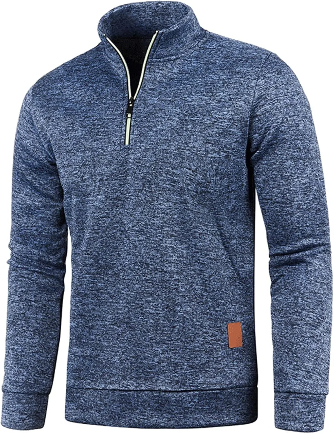 

Wankang Quarter Zip Pullover мужской флисовый свитер с воротником стойкой