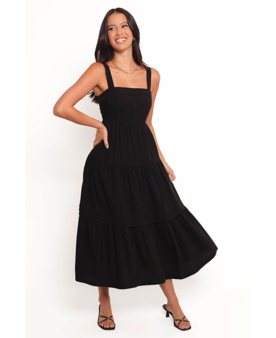 

Женское макси-платье Elvia Petal and Pup, Black