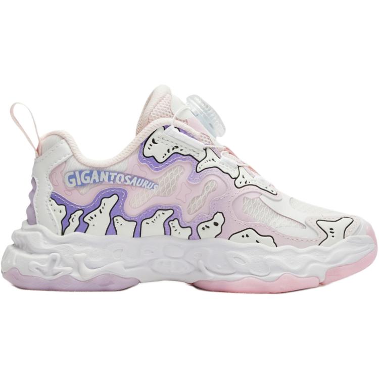 FILA KIDS Легкие амортизирующие низкие детские кроссовки для бега mist soft pink/white для детей 3-7 лет — фото 3