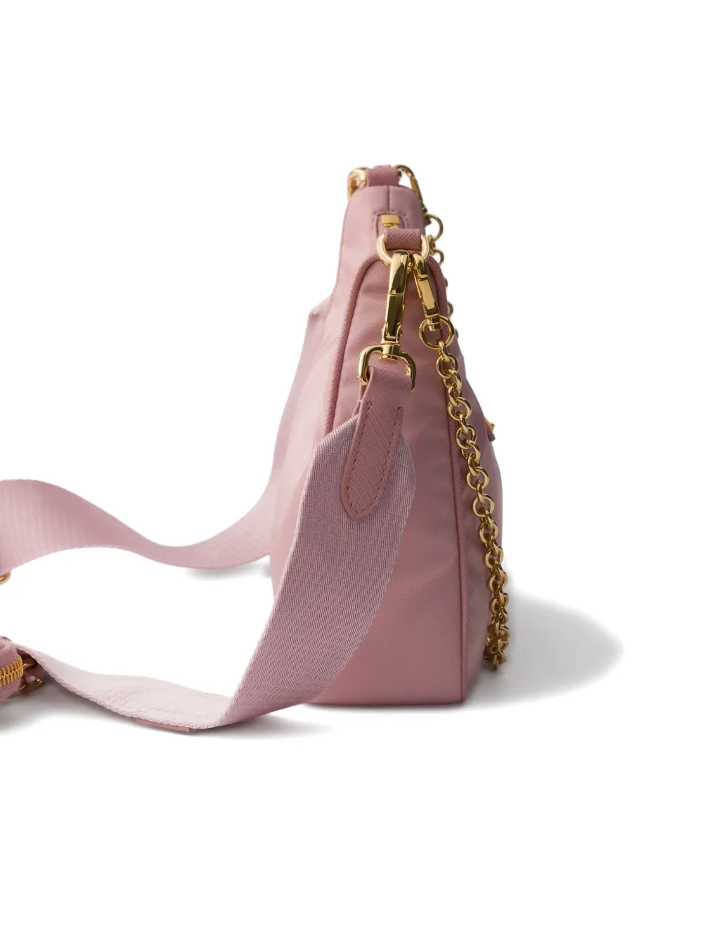 Сумка на плечо Re-Edition 2005 из переработанного нейлона Prada, розовый — фото 4