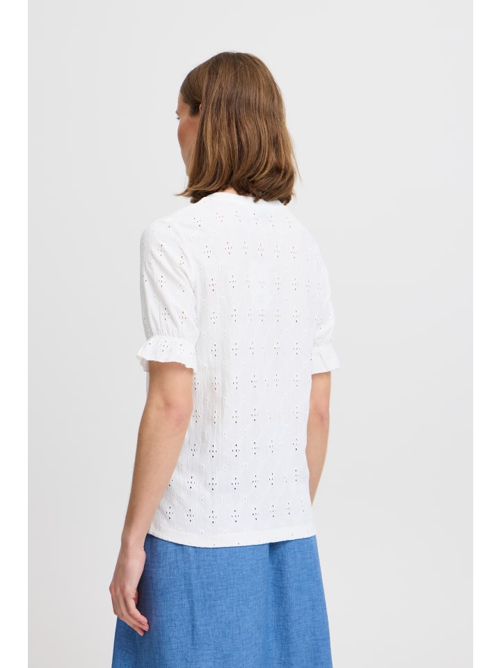 

Футболка BYSILVA, стандартный крой, цвет Off White b. young, Белый, Футболка BYSILVA, стандартный крой, цвет Off White b. young