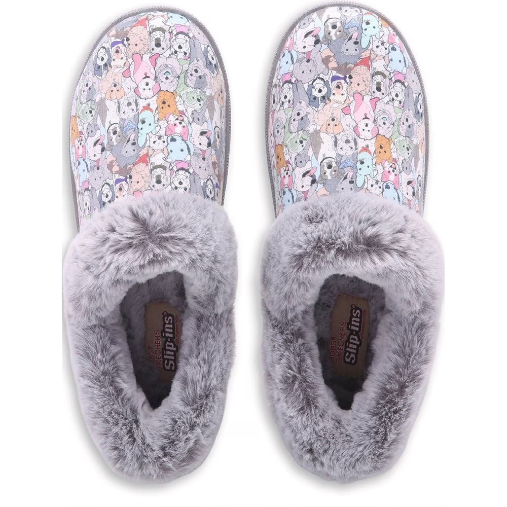 Уютные тапочки-поцелуи для собак Bobs Skechers, мультиколор — фото 4
