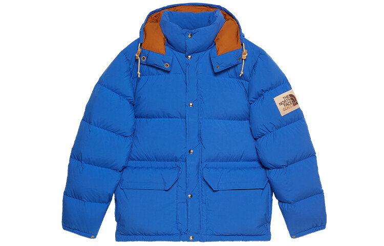 

Пуховик женский The North Face x Gucci, синий