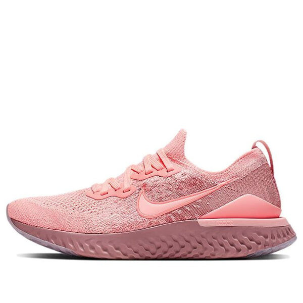 

Кроссовки epic react flyknit 2 Nike, розовый