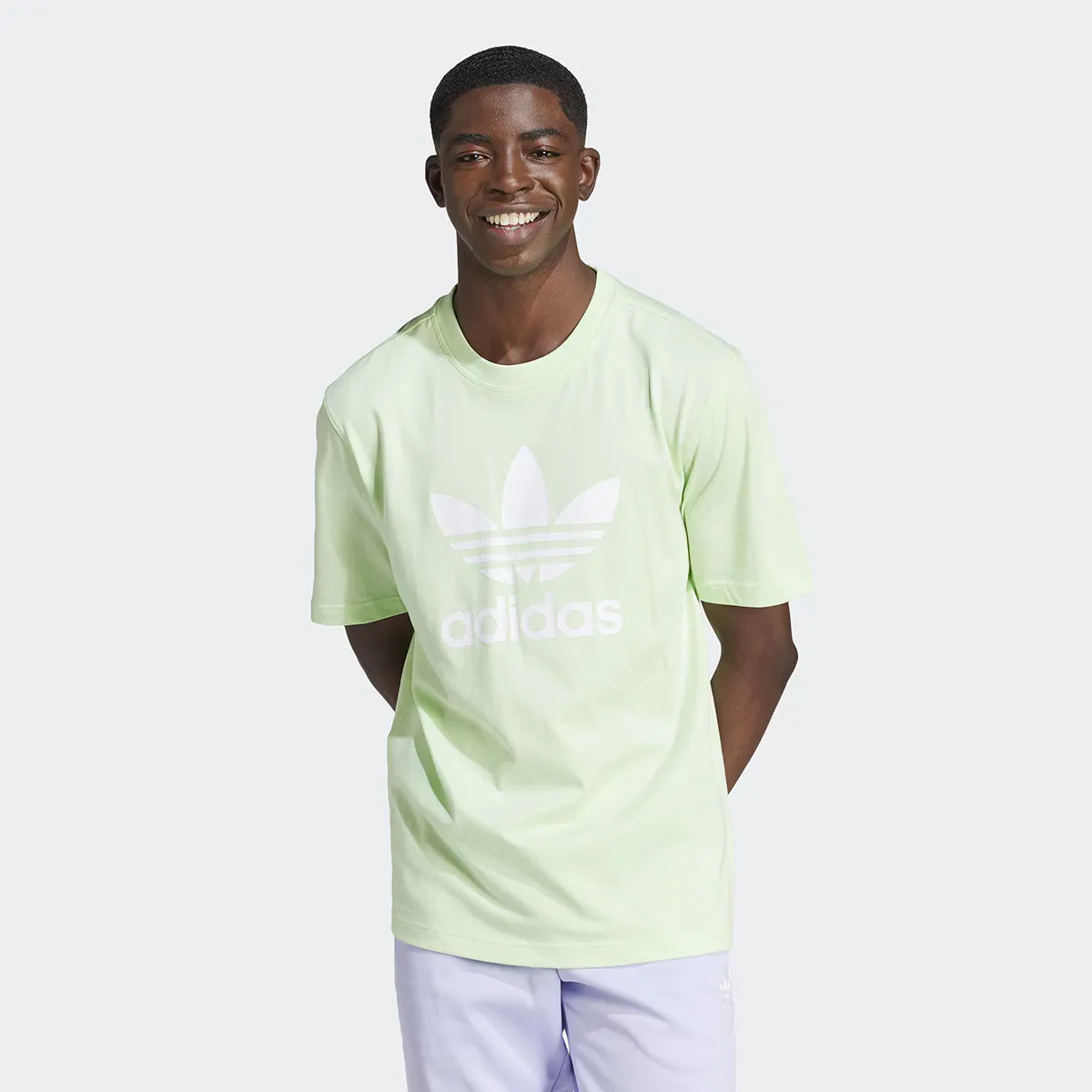 

Мужская футболка Adicolor Trefoil Adidas Originals, зеленый