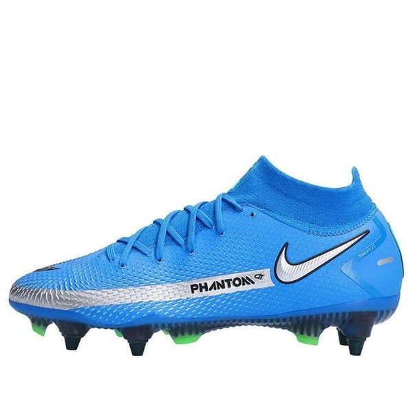 

Кроссовки phantom gt elite df sg pro 'blue' Nike, синий