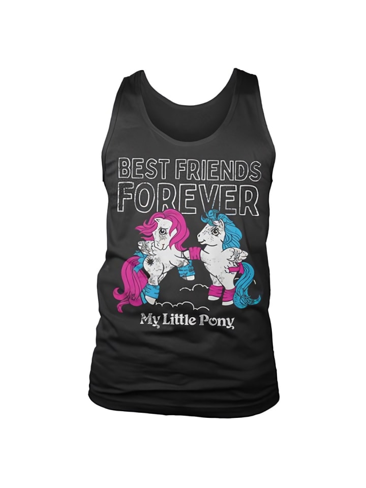 

Футболка Best Friends Forever Tank Top черного цвета My Little Pony, Черный, Футболка Best Friends Forever Tank Top черного цвета My Little Pony