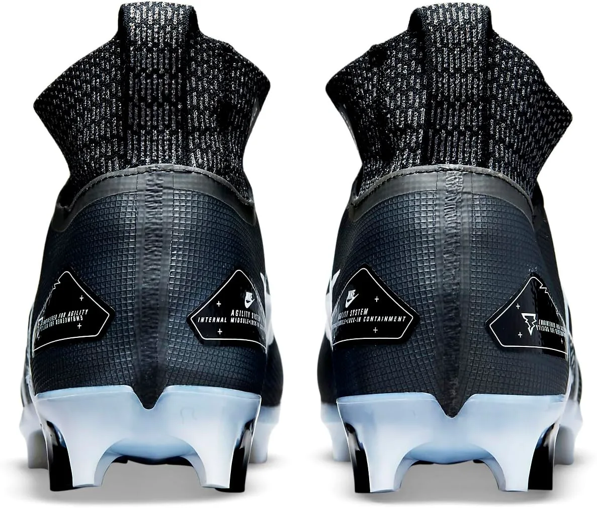Футбольные бутсы для мужчин Nike Alpha Menace Elite 3 белые/серый Парткл/опти желтый/черный, черный/белый/серый — фото 3