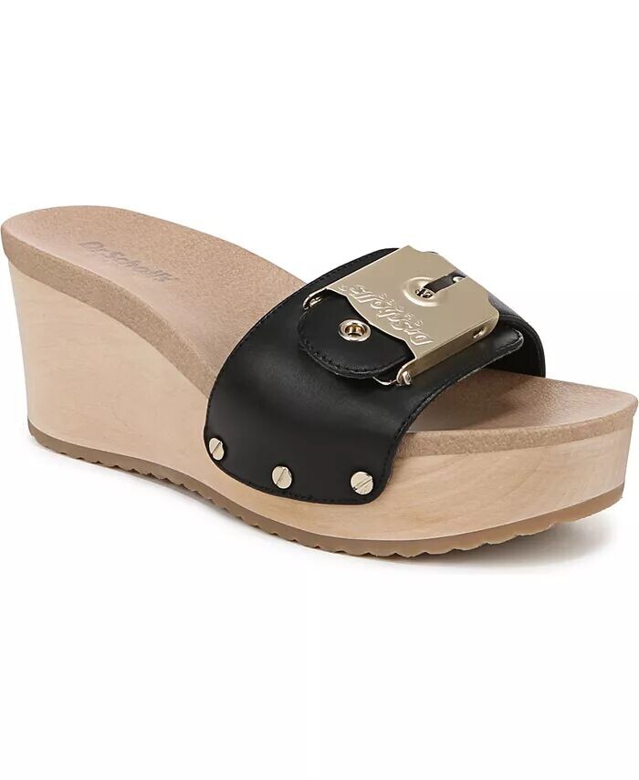 

Женские шлепанцы на платформе Original Life Dr. Scholl's, черный