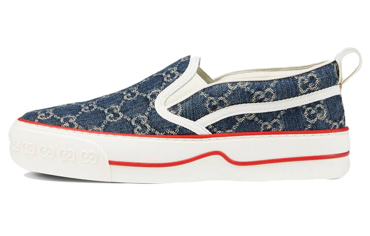 

Слипоны женские Gucci джинсовые, синий
