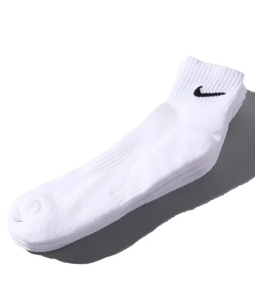 Носки тренировочные Nike Everyday Cushion Ankle, 3 пары, белые — фото 2