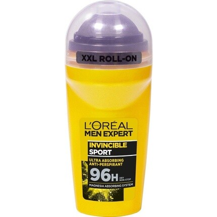 

L'Oreal Men Expert Invincible Sport Антиперспирант 96H 50мл L'Oréal Paris, Желтый, L'Oreal Men Expert Invincible Sport Антиперспирант 96H 50мл L'Oréal Paris